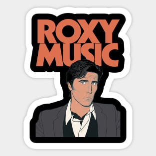 Bryan Ferry • Original Retro Fan Artwork Sticker